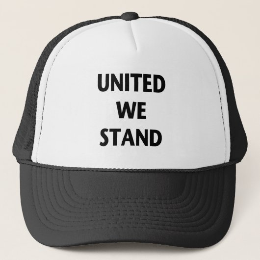 United We stand Trucker Pet (Voorkant)