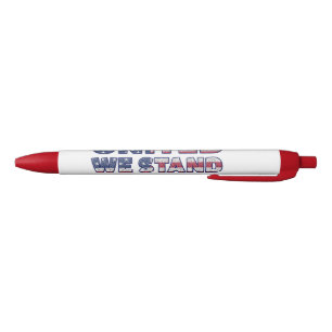United We stand Zwarte Inkt Pen