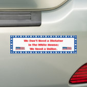 Uniter-Bumpersticker Bumpersticker (Op auto)
