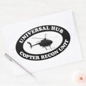 Unités Universal Hub Copter Recon autocollant de s (Enveloppe)