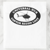 Unités Universal Hub Copter Recon autocollant de s (Sac)