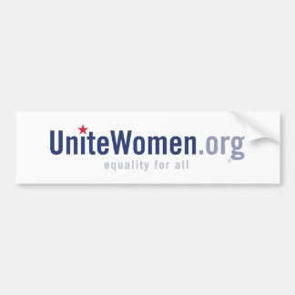 UniteWomen.org Logo Bumpersticker
