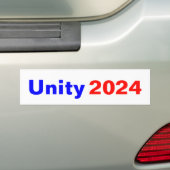 Unity 2024 Bumpersticker (Op auto)