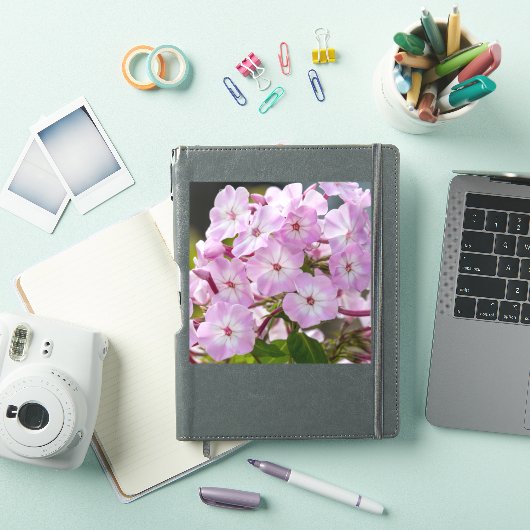 Unity Bloem – Roze Phlox Sticker (iPad Cover)