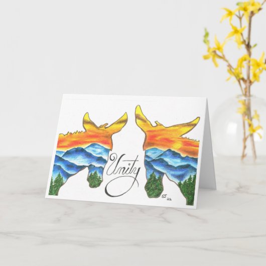 Unity Canyon Mules par Sherry Jarvis Carte pliée (Fleur jaune)