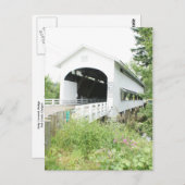 Unity Covered Bridge Briefkaart (Voorkant / Achterkant)