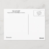 Unity Covered Bridge Briefkaart (Achterkant)