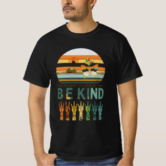 Unity Day Orange Be Kind Leopard Heart Anti Bullyi T-shirt