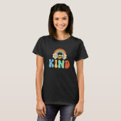 Unity Day Orange Kids Bee Kind Anti Bullying Retro T-shirt (Voorkant volledig)