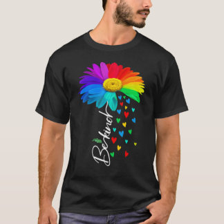 Unity Day Oranje Heart Sunflower Wees tegen de bui T-shirt
