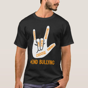 Unity Day Oranje Kinder 2022 Anti-Bullying Love Si T-shirt