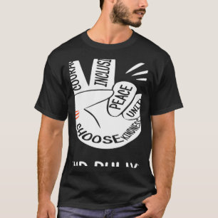 Unity Day Oranje Kinder 2022 Anti-Bullying Love Si T-shirt