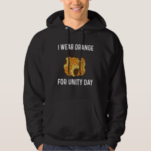 Unity Day Sinaasappel Kids Unity Day Pompoen Peute Hoodie