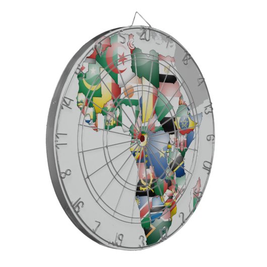 Unity in Diversity: het Collectie van de Afrikaans Dartbord (Voorkant Links)