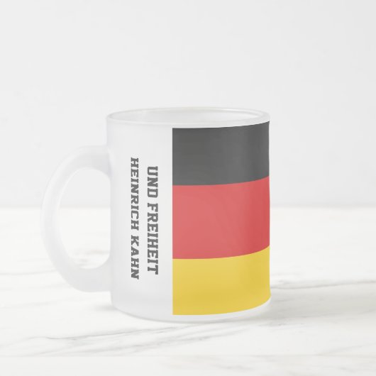 Unity Justice Freedom Germany Flag Mug (Gauche)