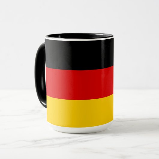 Unity Justice Freedom Germany Flag Mug (Devant gauche)