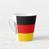 Unity Justice Freedom Germany Flag Mug (Angle gauche)