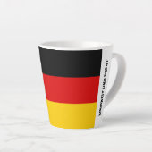 Unity Justice Freedom Germany Flag Mug (Angle droit)