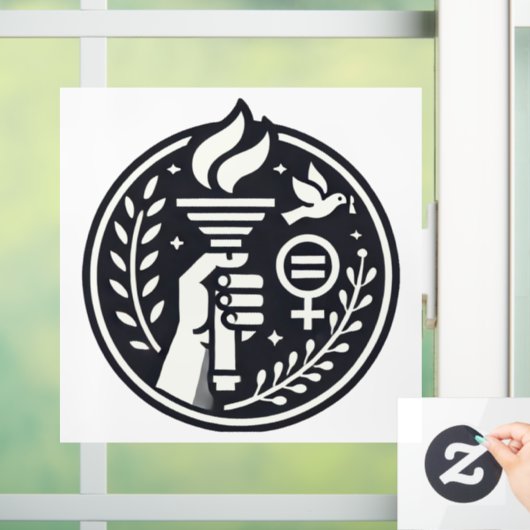 Unity Rising Raamsticker (Huis)