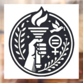 Unity Rising Raamsticker (Vel 2)