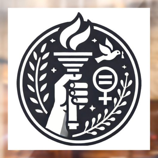 Unity Rising Raamsticker (Vel 2)