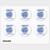 UNITY stickers! Autocollants UNITE planétaire! (Feuille)