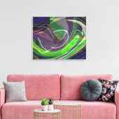 Univers Abstract IV-wikkel doek exploiteren Canvas Afdruk (Insitu (Woonkamer))