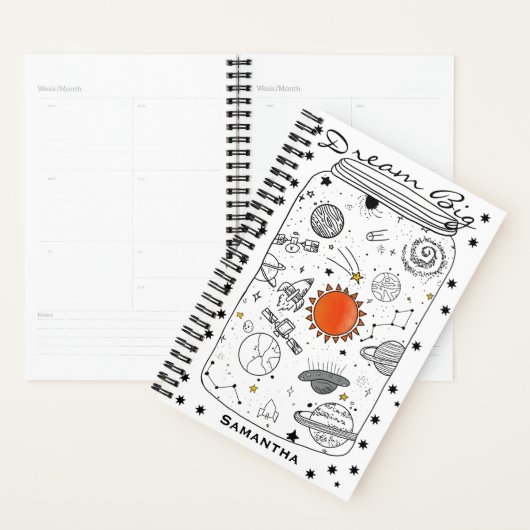 Univers dans un rêve de pot Big Dream (Devant avec enveloppe)