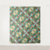 Univers électrique - Tapisserie d'art (Devant)