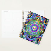Univers Mandala Couleurs Psychédéliques (Devant avec enveloppe)