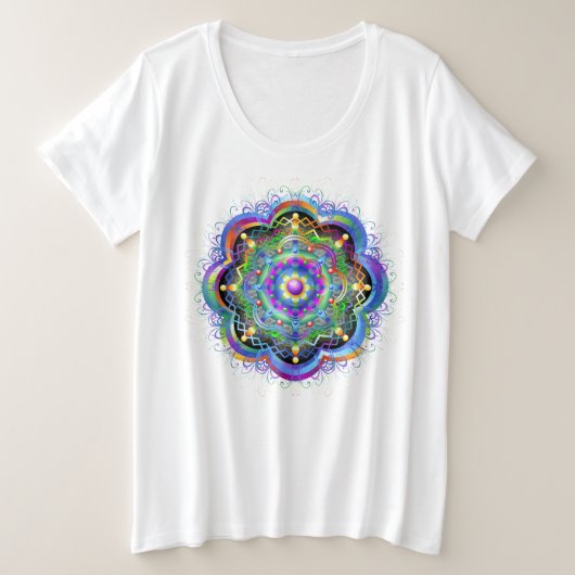 Univers Mandala Couleurs Psychédéliques (Design devant)