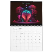 Univers parallèle N'importe quel calendrier annuel (Feb 2027)