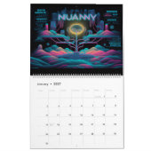 Univers parallèle N'importe quel calendrier annuel (Jan 2027)