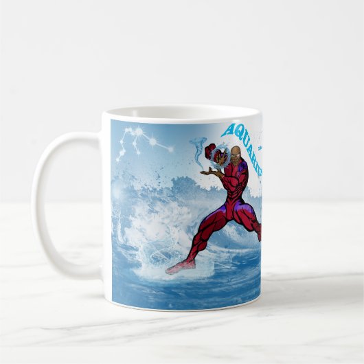 Univers Zodiac - Aquarius Mug (Gauche)