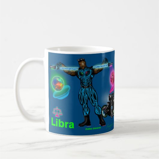 Univers Zodiac - Libra Mug (Gauche)