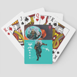 Univers Zodiaque - Bélier - Cartes à jouer classiq
