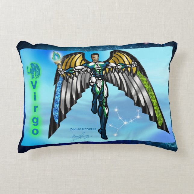 Univers Zodiaque - Coussin Accent Vierge (Devant)