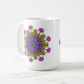 Universal Awakening Mandala Coffee Mug (Devant gauche)