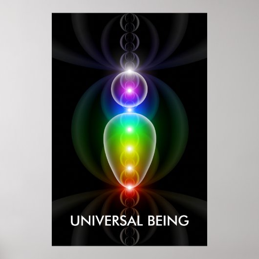 Universal Being - groot poster (Voorkant)