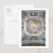 Universal Harmony, of Divine Love, van het plafond Briefkaart (Voorkant / Achterkant)