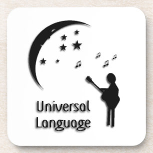 Universal Language Music Design Drankjes Onderzetter