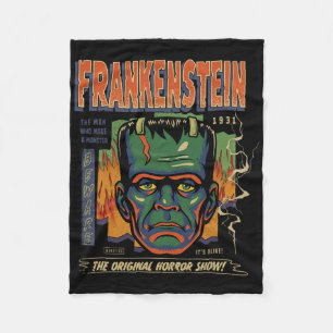 Universal Monsters Frankenstein Halloween Fleece Deken