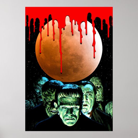 Universal Monsters Poster (Voorkant)