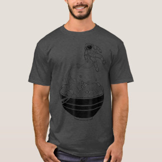 Universal Needs Astronaut Noodle Ramen Food Outer T-shirt