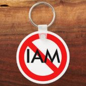 Universal NO IAM Sleutelhanger (Voorkant)