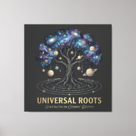 Universal Roots Canvas Afdruk