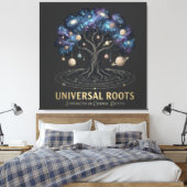 Universal Roots Canvas Afdruk (Insitu (Slaapkamer))