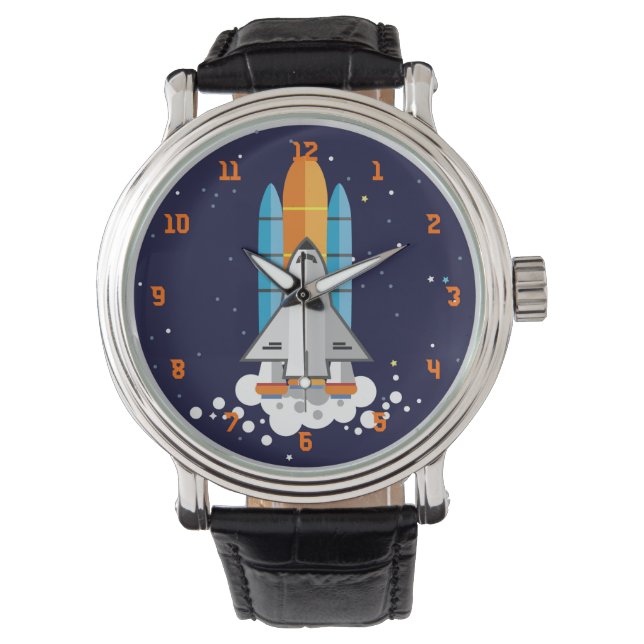 Universal Space Shuttle Horloge (Voorkant)