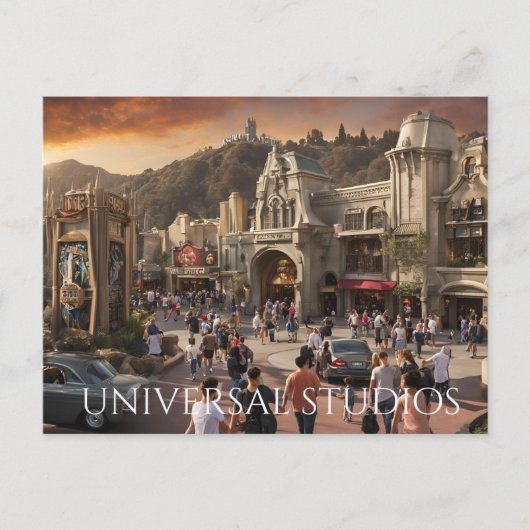 Universal Studios Hollywood (2) Briefkaart (Voorkant)