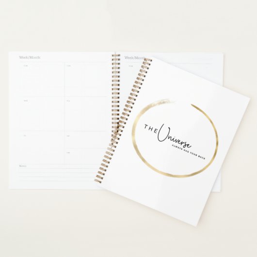 Universe a votre planificateur (Devant avec enveloppe)